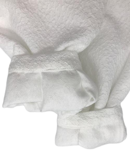 OHGA（オオガ）OHGA (オオガ) BIG COLLAR BLOUSE(ビッグ カラー ブラウス) ホワイト サイズ:FREE 未使用品の古着・服飾アイテム