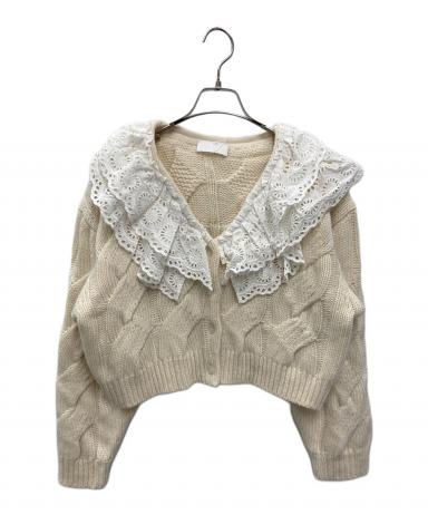 中古・古着通販】rosy monster (ロージーモンスター) フリル付ウール