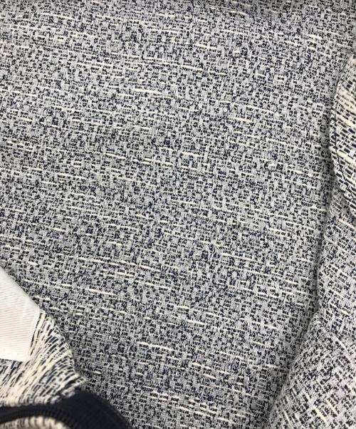 OHGA（オオガ）OHGA (オオガ) LADYブラウス ホワイト×ネイビー サイズ:FREE 未使用品の古着・服飾アイテム