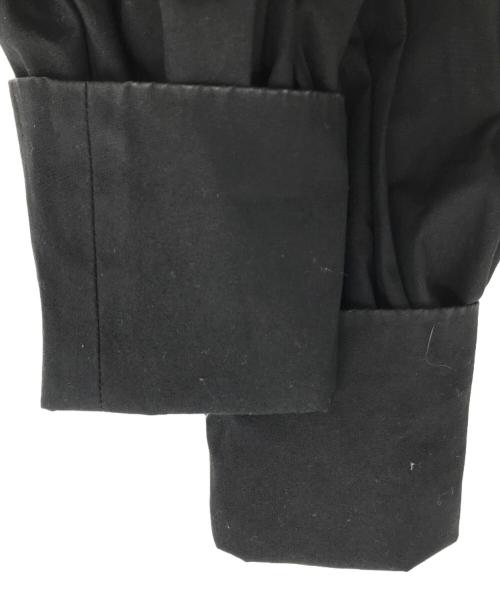 MORSE（モールス）MORSE (モールス) コットンロングワンピース ブラック サイズ:FREEの古着・服飾アイテム