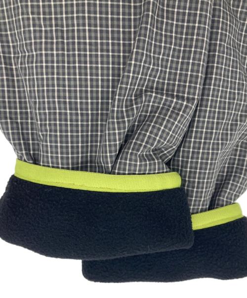 ICE&TECHNO（アイスアンドテクノ）ICE&TECHNO (アイスアンドテクノ) HALF ZIP CHECK FLEECE グレー サイズ:L 未使用品の古着・服飾アイテム