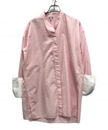 LOEWE（ロエベ）の古着「ダブルカフスシャツ」｜ピンク