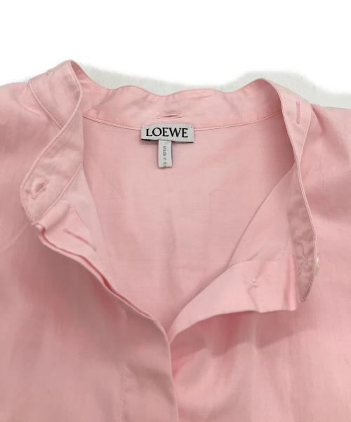 LOEWE（ロエベ）LOEWE (ロエベ) ダブルカフスシャツ ピンク サイズ:32の古着・服飾アイテム