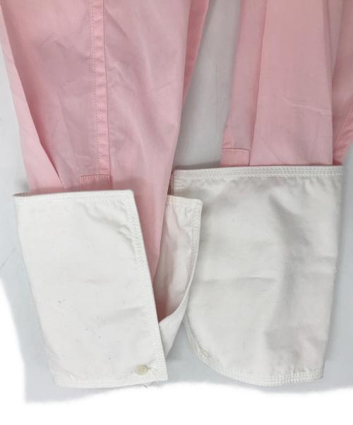 LOEWE（ロエベ）LOEWE (ロエベ) ダブルカフスシャツ ピンク サイズ:32の古着・服飾アイテム