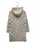 TAION (タイオン) City Piping Hood Long Down Coat ベージュ サイズ:FREE：8000円