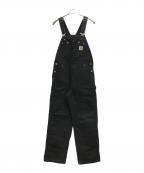 CarHarttカーハート）の古着「DUCK BIB OVERALLS」｜ブラック