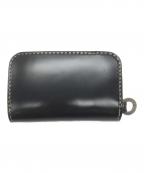 IRON HEARTアイアンハート）の古着「コードバン ミディアムウォレット」｜ブラック