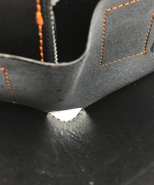 IRON HEART（アイアンハート）IRON HEART (アイアンハート) コードバン ミディアムウォレット ブラックの古着・服飾アイテム