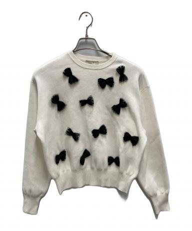 NON UNITED ARROWS 3Dリボン ニット　カシミヤ混 3028005526278427_01_5679w.jpeg