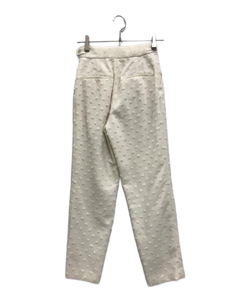 OHGA（オオガ）OHGA (オオガ) DOT PANTS ホワイト サイズ:Sの古着・服飾アイテム