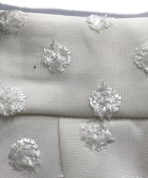 OHGA（オオガ）OHGA (オオガ) DOT PANTS ホワイト サイズ:Sの古着・服飾アイテム