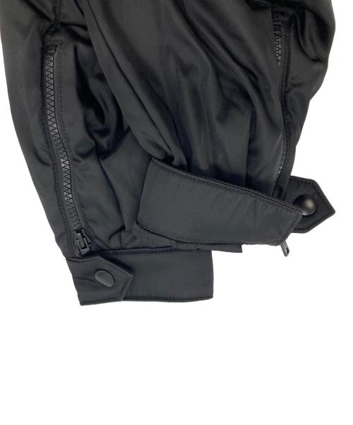 PRADA（プラダ）PRADA (プラダ) 袖切替ケーブルニット ネイビー サイズ:SIZE 46の古着・服飾アイテム