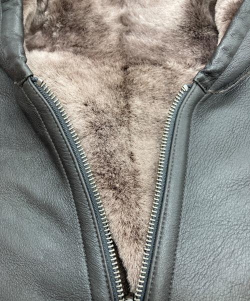 theory（セオリー）theory (セオリー) リバーシブルレザーコート ブラウン サイズ:Sの古着・服飾アイテム