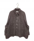 UNFOLLOWアンフォロー）の古着「cocoon moleskin wardrobe blouson」｜ネイビー