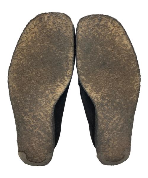 CLARKS ORIGINALS（クラークス オリジナルズ）Clarks Originals (クラークス オリジナルズ) ワラビーブーツ ブラック サイズ:26cmの古着・服飾アイテム