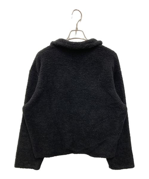 stussy（ステューシー）stussy (ステューシー) Wool Blend Sherpa Pullover ブラック サイズ:Mの古着・服飾アイテム