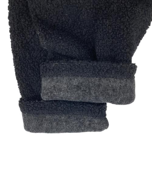 stussy（ステューシー）stussy (ステューシー) Wool Blend Sherpa Pullover ブラック サイズ:Mの古着・服飾アイテム