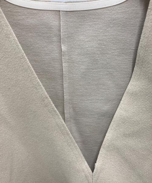 NOLLEY'S（ノーリーズ）NOLLEY'S (ノーリーズ) ダブルジャージベスト ベージュ サイズ:38の古着・服飾アイテム