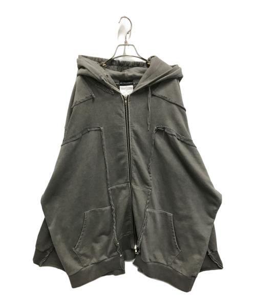 SURGERY（サージェリー）SURGERY (サージェリー) remake over pigment hood jacket グレー サイズ:1の古着・服飾アイテム