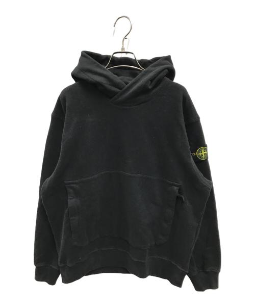 STONE ISLAND（ストーンアイランド）STONE ISLAND (ストーンアイランド) SWEAT HOODIE ブラック サイズ:Sの古着・服飾アイテム