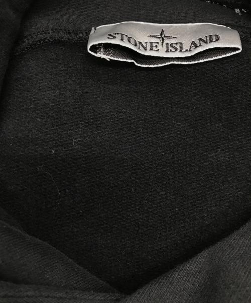 STONE ISLAND（ストーンアイランド）STONE ISLAND (ストーンアイランド) SWEAT HOODIE ブラック サイズ:Sの古着・服飾アイテム