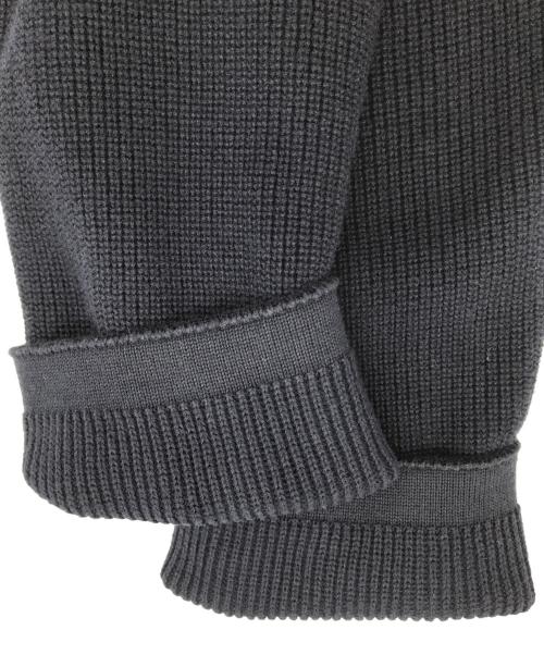 STONE ISLAND（ストーンアイランド）STONE ISLAND (ストーンアイランド) ROUND NECK KNITS ネイビー サイズ:Ｍの古着・服飾アイテム