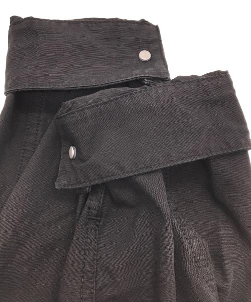 STONE ISLAND（ストーンアイランド）STONE ISLAND (ストーンアイランド) リップストップオーバーシャツ ブラック サイズ:XLの古着・服飾アイテム