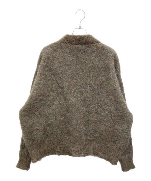 im here（アイムヒアー）IM HERE (アイムヒアー) モヘアカーディガン ブラウン サイズ:Mの古着・服飾アイテム