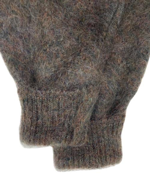 im here（アイムヒアー）IM HERE (アイムヒアー) モヘアカーディガン ブラウン サイズ:Mの古着・服飾アイテム