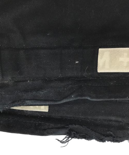 MARITHE+FRANCOIS GIRBAUD（マリテフランソワジルボー）MARITHE+FRANCOIS GIRBAUD (マリテフランソワジルボー) ［古着］シャトルパンツ ブラック サイズ:38の古着・服飾アイテム