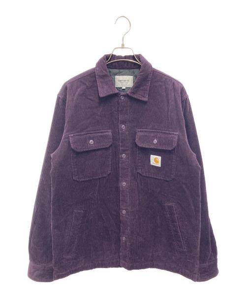 Carhartt WIP（カーハート ワークインプログレス）CARHARTT WIP (カーハート ワークインプログレス) Whitsome Shirt Jac パープル サイズ:Mの古着・服飾アイテム