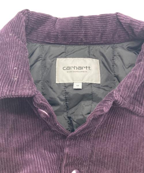 Carhartt WIP（カーハート ワークインプログレス）CARHARTT WIP (カーハート ワークインプログレス) Whitsome Shirt Jac パープル サイズ:Mの古着・服飾アイテム