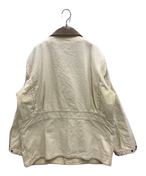 WOOLRICH（ウールリッチ）WOOLRICH (ウールリッチ) ［古着］襟コーデュロイワークジャケット ベージュ サイズ:Lの古着・服飾アイテム