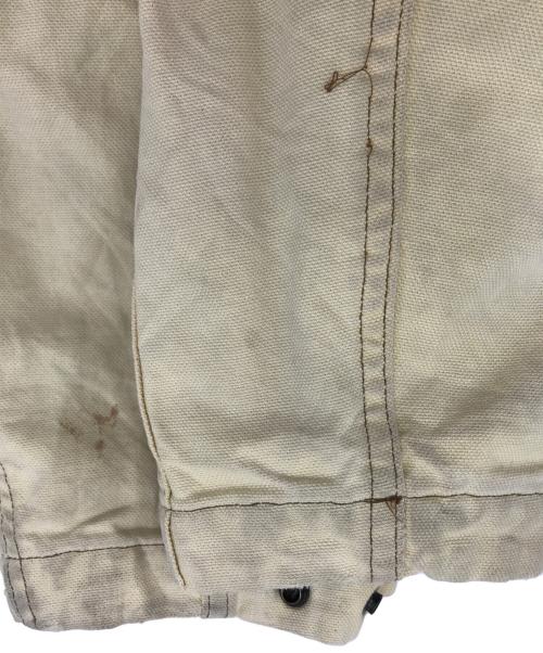 WOOLRICH（ウールリッチ）WOOLRICH (ウールリッチ) ［古着］襟コーデュロイワークジャケット ベージュ サイズ:Lの古着・服飾アイテム