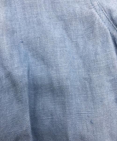 POLO RALPH LAUREN（ポロ・ラルフローレン）POLO RALPH LAUREN (ポロ・ラルフローレン) カシュクールロングワンピース ブルー サイズ:4の古着・服飾アイテム