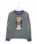 POLO RALPH LAUREN（ポロ・ラルフローレン）の古着「ウールカシミヤポロベアニット」｜グレー