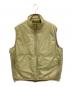 DAIWA PIER39（ダイワ ピア39）の古着「TECH REVERSIBLE PULLOVER PUFF VEST」｜ベージュ×オリーブ