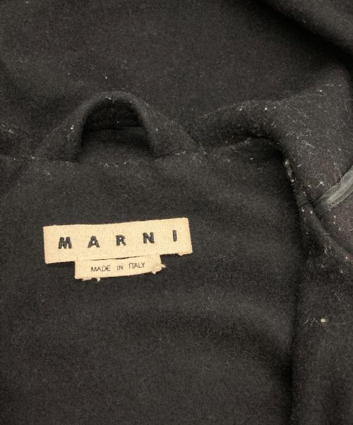 MARNI（マルニ）MARNI (マルニ) フーデッドコート ブラック サイズ:46の古着・服飾アイテム