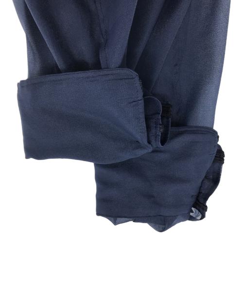 IENA LA BOUCLE（イエナ ラ ブークル）IENA LA BOUCLE (イエナ ラ ブークル) コードエンブシアーシャツ ネイビー サイズ:FREEの古着・服飾アイテム