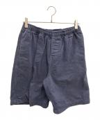 stussyステューシー）の古着「BRUSHED BEACH PANTS」｜ネイビー