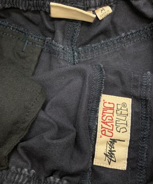 stussy（ステューシー）stussy (ステューシー) BRUSHED BEACH PANTS ネイビー サイズ:Mの古着・服飾アイテム