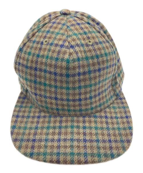 SUPREME（シュプリーム）Supreme (シュプリーム) Tweed Back Arc 5-Panel Cap ブラウンの古着・服飾アイテム