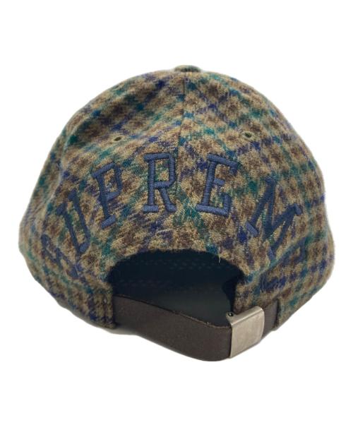 SUPREME（シュプリーム）Supreme (シュプリーム) Tweed Back Arc 5-Panel Cap ブラウンの古着・服飾アイテム