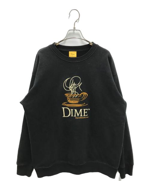 Dime（ダイム）Dime (ダイム) Oracle Crew Sweat ブラック サイズ:Mの古着・服飾アイテム