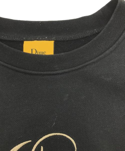 Dime（ダイム）Dime (ダイム) Oracle Crew Sweat ブラック サイズ:Mの古着・服飾アイテム