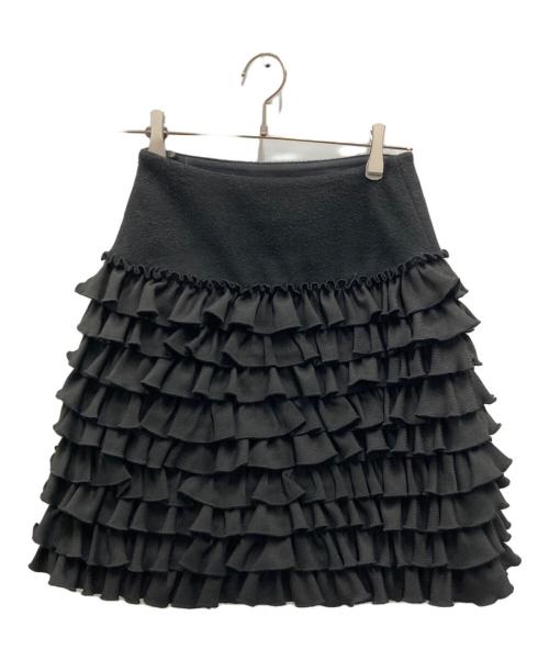 rosy monster（ロージーモンスター）rosy monster (ロージーモンスター) pinecone skirt ブラック サイズ:Sの古着・服飾アイテム