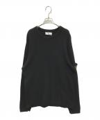 STONE ISLANDストーンアイランド）の古着「ROUND NECK SWEATER」｜ブラック