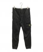 STONE ISLANDストーンアイランド）の古着「カーゴジョガーパンツ」｜ブラック