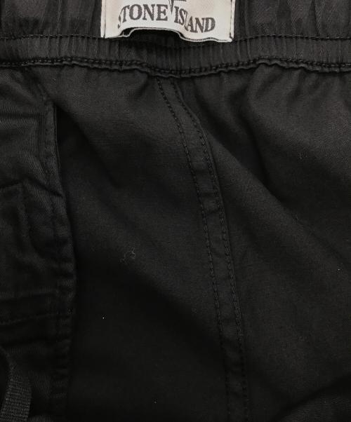 STONE ISLAND（ストーンアイランド）STONE ISLAND (ストーンアイランド) カーゴジョガーパンツ ブラック サイズ:W34の古着・服飾アイテム