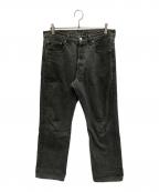 LEVI'Sリーバイス）の古着「［古着］90's 501先染めデニムパンツ」｜ブラック